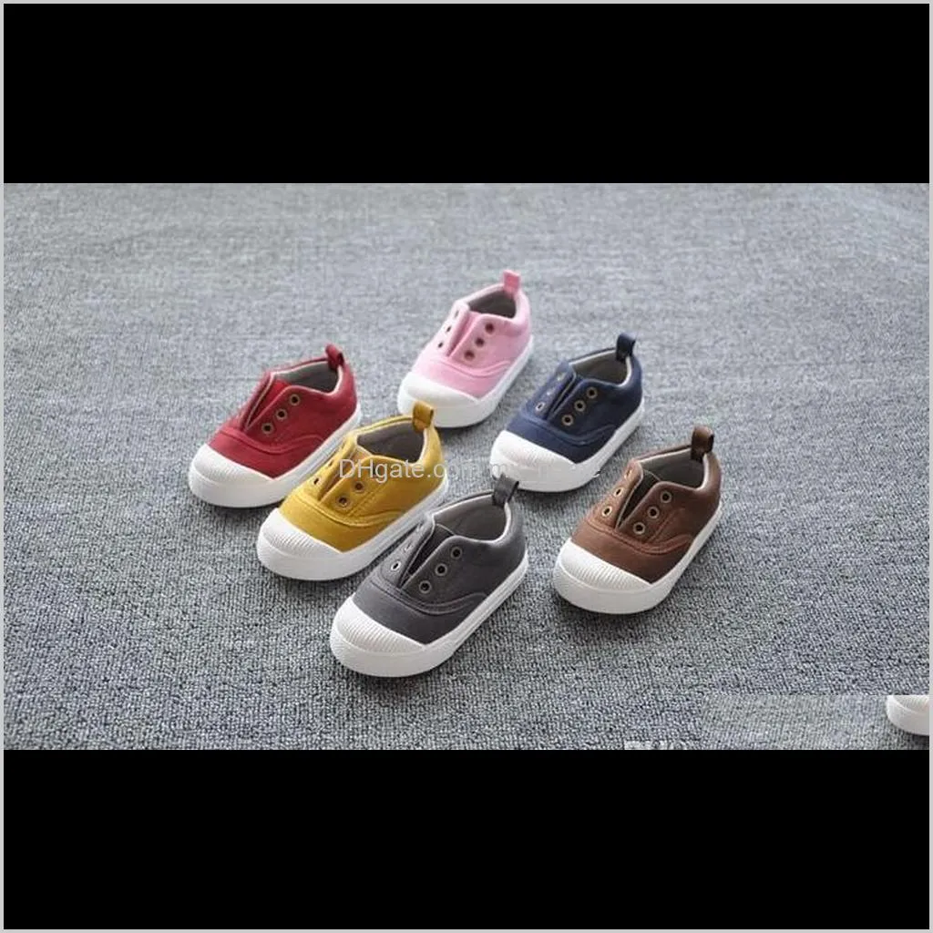 autumn korean style thicken canvas colorful toddler baby shoes first walker shoes for 1-4t vintage children casual shoes b3704