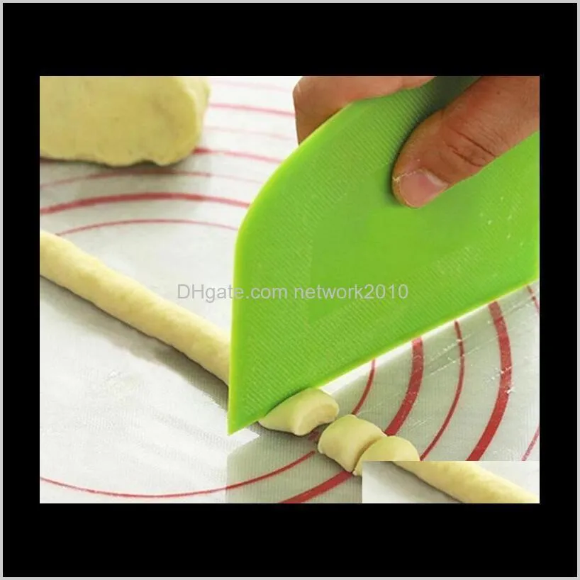 new creative cream spatula diy pastry cutters fondant dough scraper cake cutter pastry baking tool kitchen accessories ship