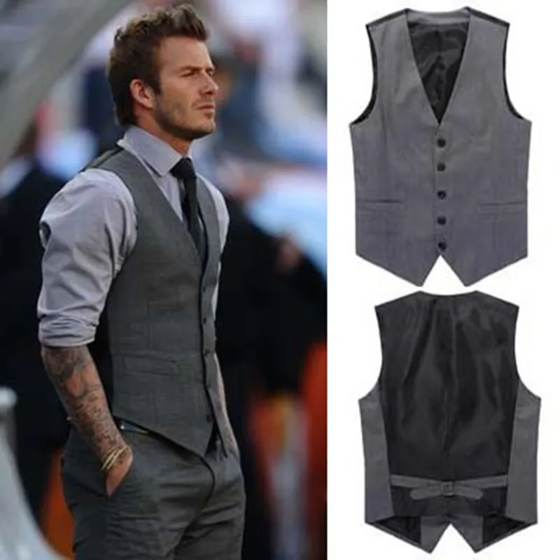 Dark gray waistcoat sale