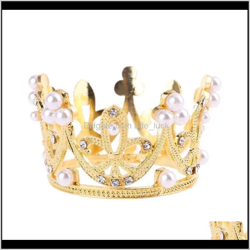 Newborn Girls Boys Photography Gold Crown Props Little Baby Photo foto shooting Crown Accessories Infant fotografia Prop