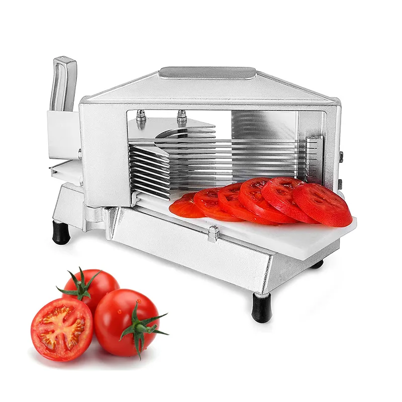 Gadget da cucina Affettatrici per pomodoro e formaggio Tagliaverdure per frutta Affettatrice manuale per pomodoro commerciale