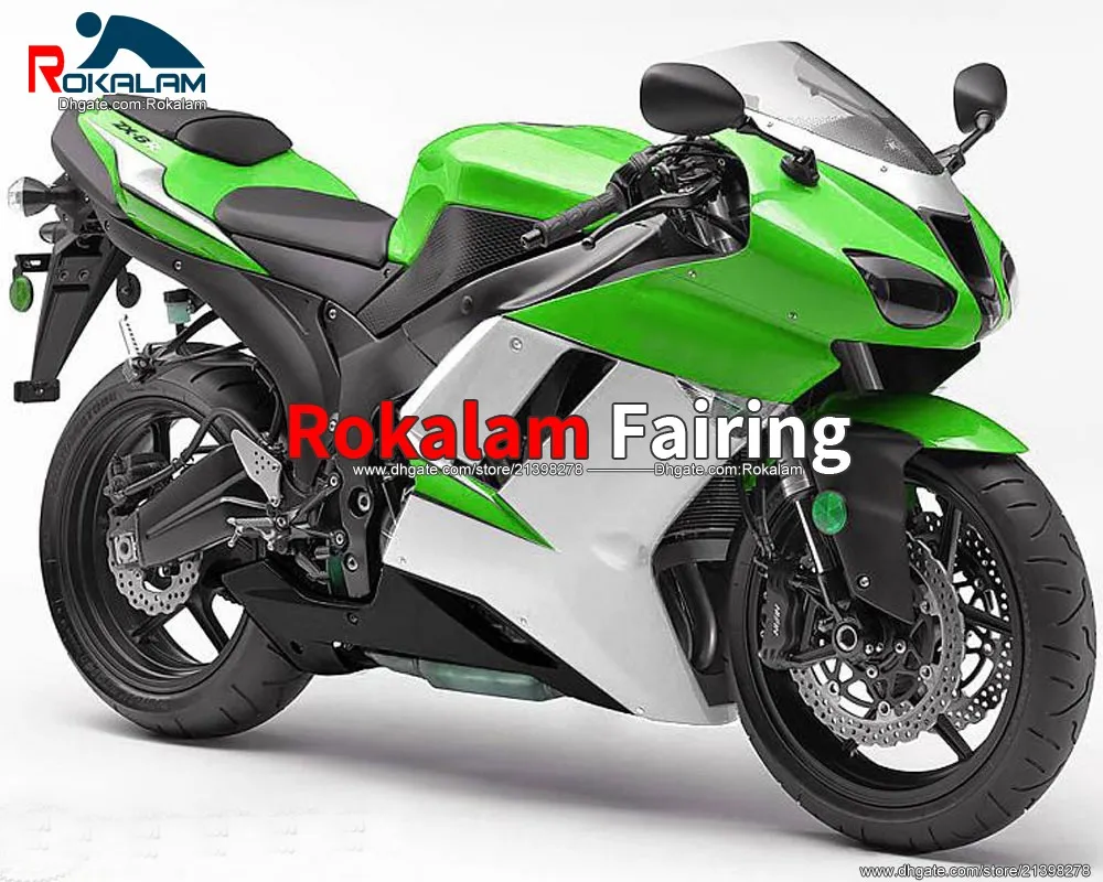 코 와사키 닌자 ZX6R ZX 6R 2007 2008 ZX-6R 07 08 오토바이 페어링 (사출 성형)