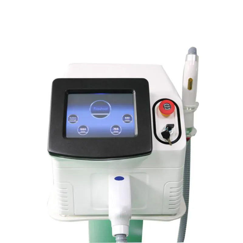 2021 Picosecond Laser Tattoo Pigment Removal Q Switch Machine 532nm 1064nm 1320nm 755nm Hudföryngringssalong