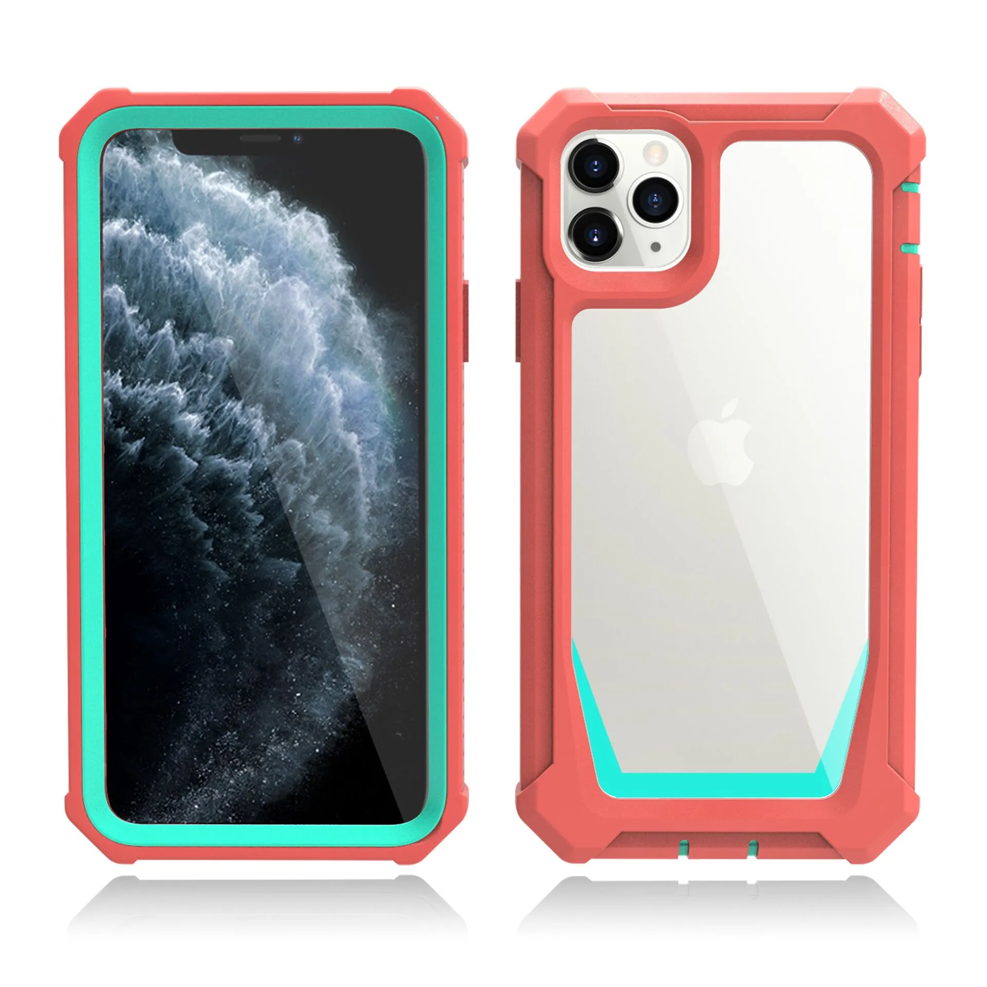 Przezroczyste czyste hybrydowe przypadki dla iPhone'a 6 7 8 plus x xs xr 12 mini 11 Pro Max 13 14 Plus Cover