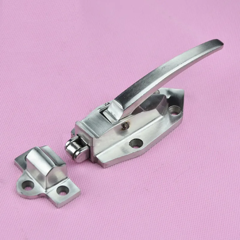 110mm stainless steel Freezer handle oven door hinge Cold storage knob lock latch hardware pull part Industrial plant