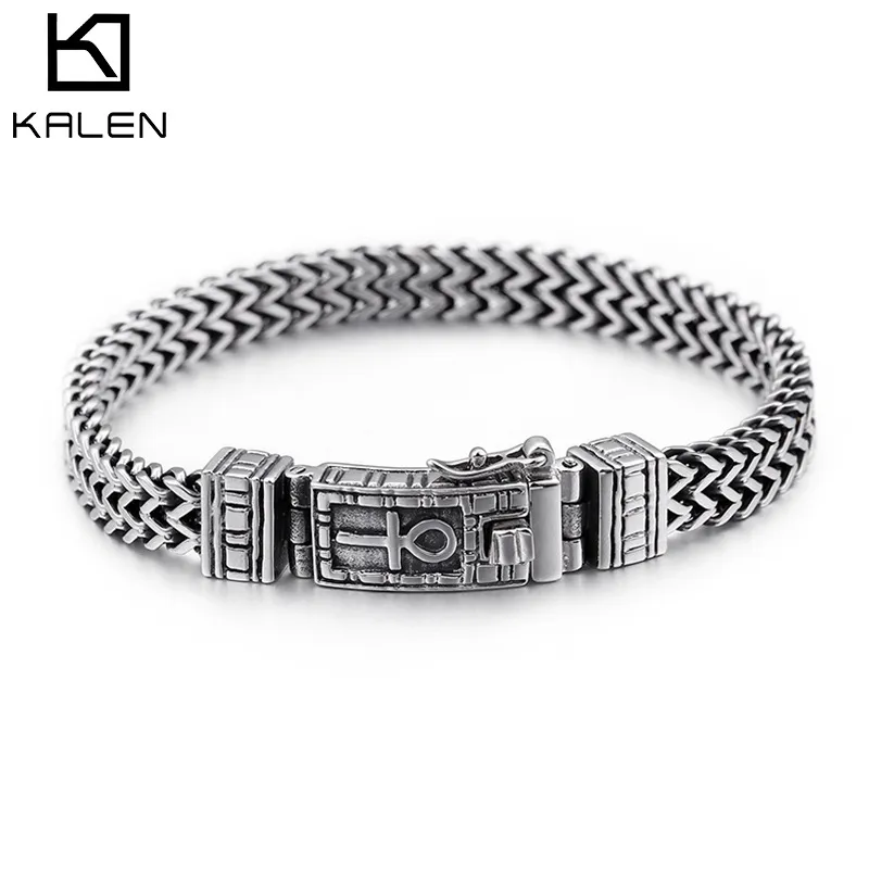 Mens Link Chains Trendy Cubaanse Ketting Armband Voor Man Fiets Motorfiets Links Accessoires Party Mannen Sieraden