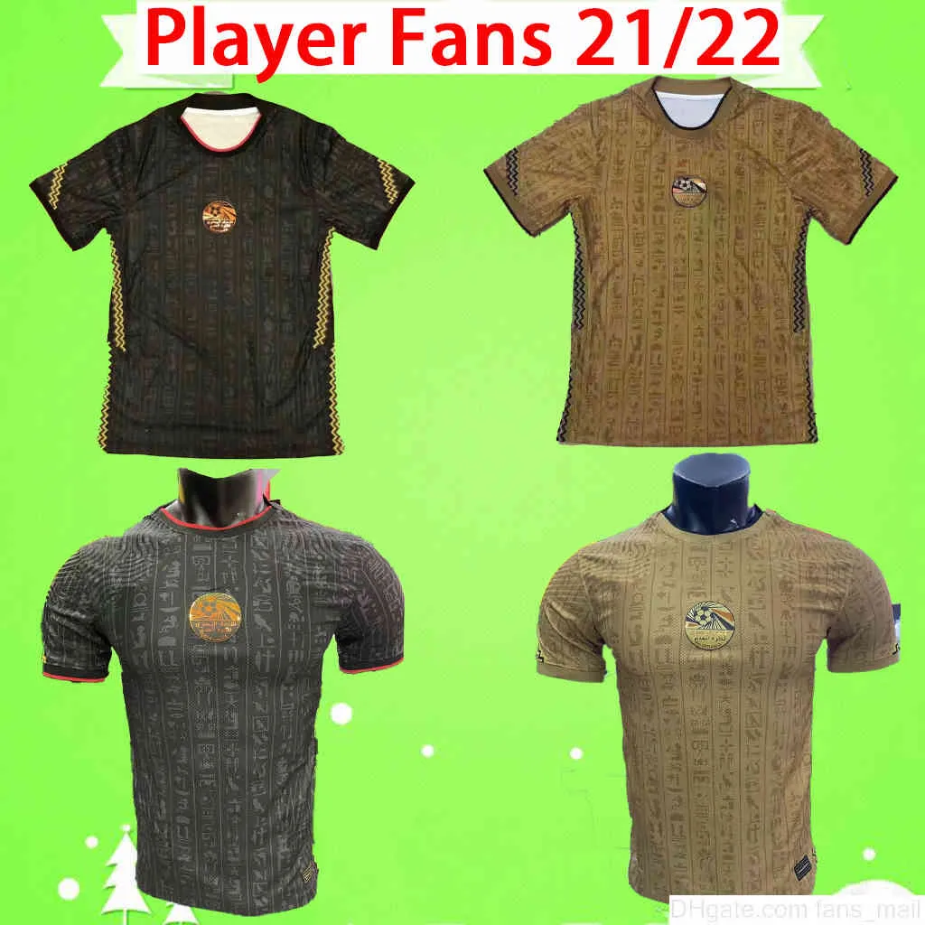 Player Fans Version 2021 2022 Egypt Soccer Jersey 10 M.SALAH Shirt
