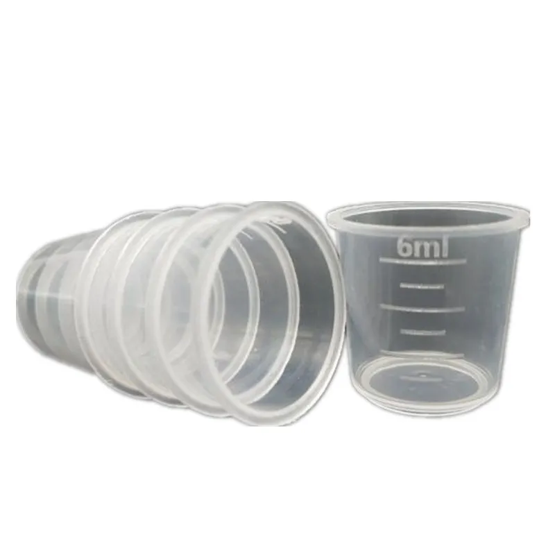 Gobelets De Mesure En Plastique Transparent, Lot De 5, 15, 20, 30ml