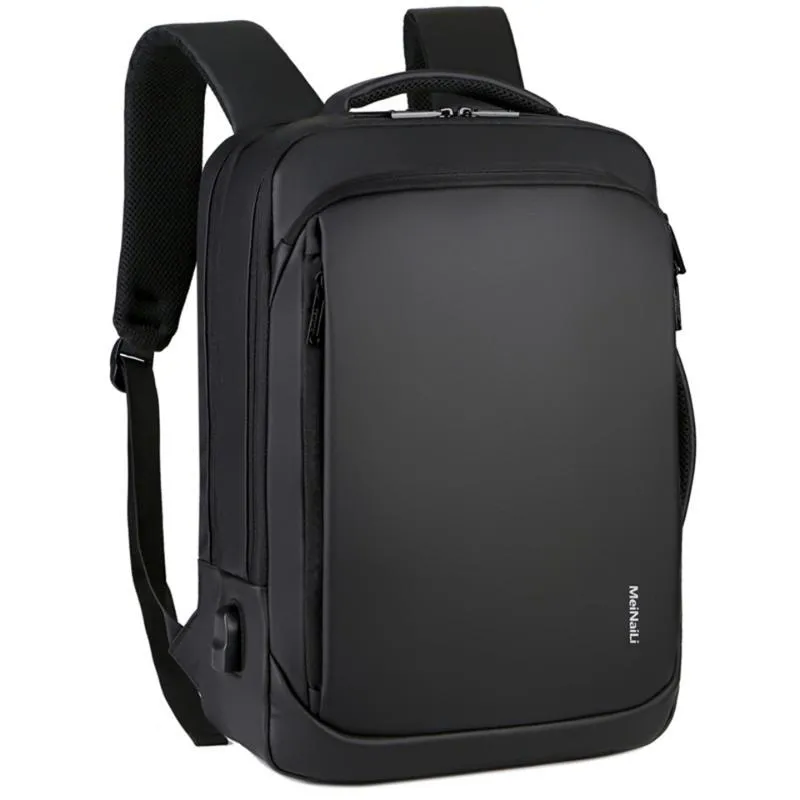 Backpack CINESSD Laptop Mens Male Backpacks Business Notebook Mochila Waterproof Back Pack USB Charging Bags Travel Bagpack