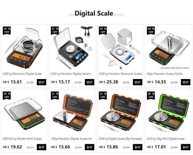 50g x 0.001 Grams, Premium High Precision Digital Milligram Scale, Includes  Tweezers, Calibration Weights