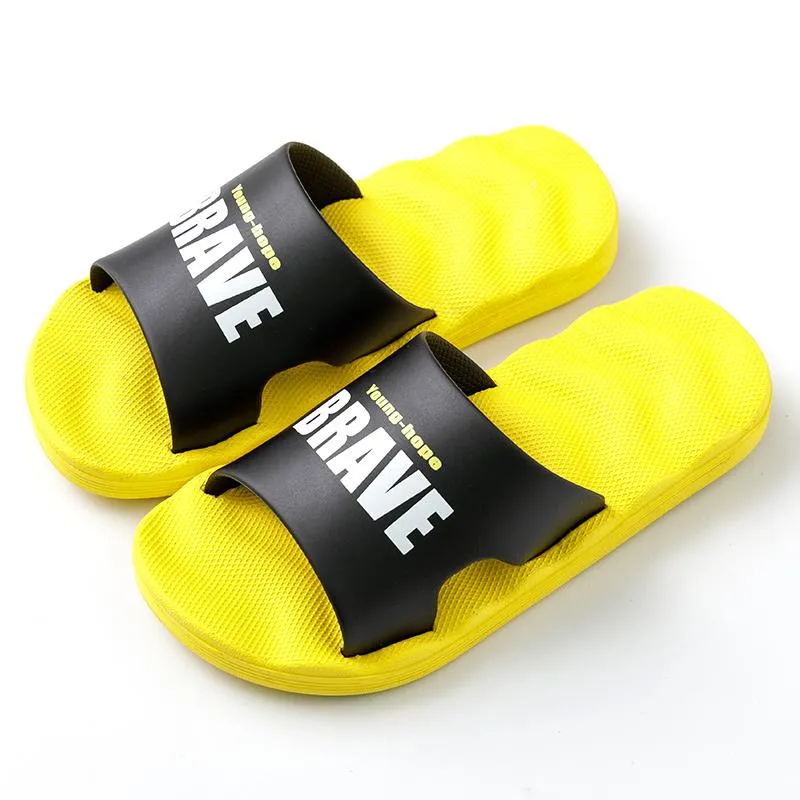 Indoor/Outdoor Slide House Yellow Shoes For Kids Perfect For Summer