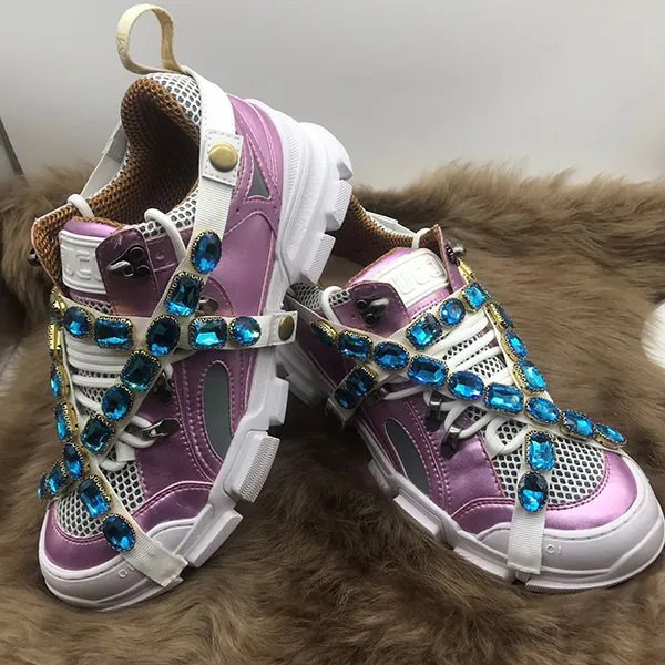 Flashtrek Sneaker With Removable Crystals Unisex Guccie Gg Princetown Shoes For Casual Fashion MKJJ0019 0vnn O6Q4 From Designer top 78.7 DHgate.Com