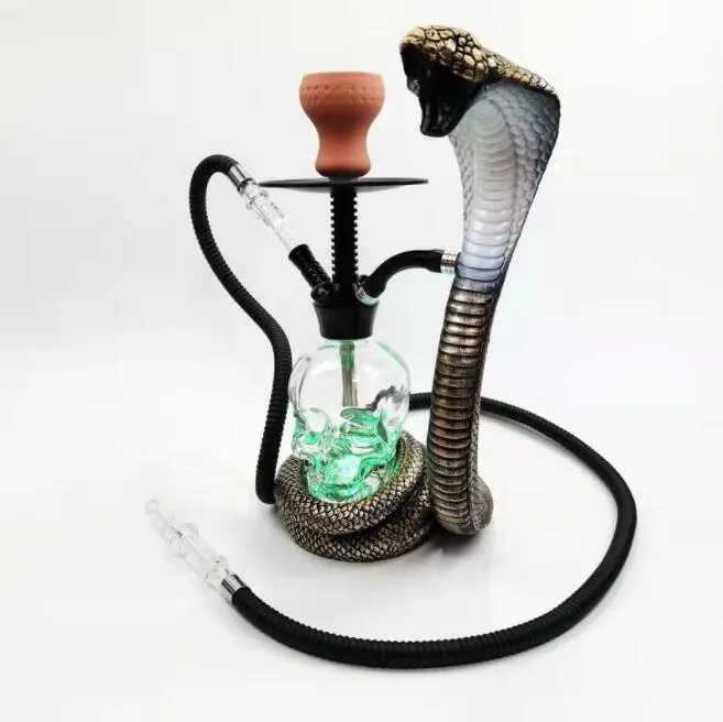 Hookahs Arab Acrylic Hookah Set With Chicha Bowl Water Pipe Glass Bong