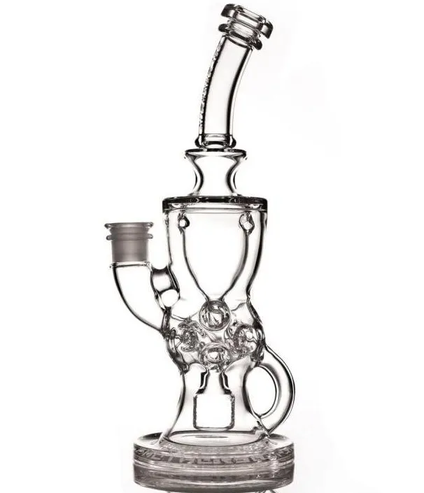 2021 Exosphere Glass Bong Recycler Fab Egg Bongs Toro Smoke Tubo Tubo Pan Ittiglie Narghilè Matrix Perc Klein Toro Smoking Acqua Pipes congiunta 14.5mm DAB Rig