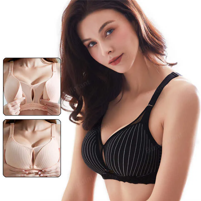 Plus Size Nursing Breastfeeding Bra For Pregnant Women Front Open  Breastfeeding Breastfeeding Bra With Sujetador L Lactancia Y0925 From  Mengqiqi05, $10.53