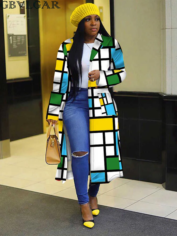 Plus size plaid trench coat sale