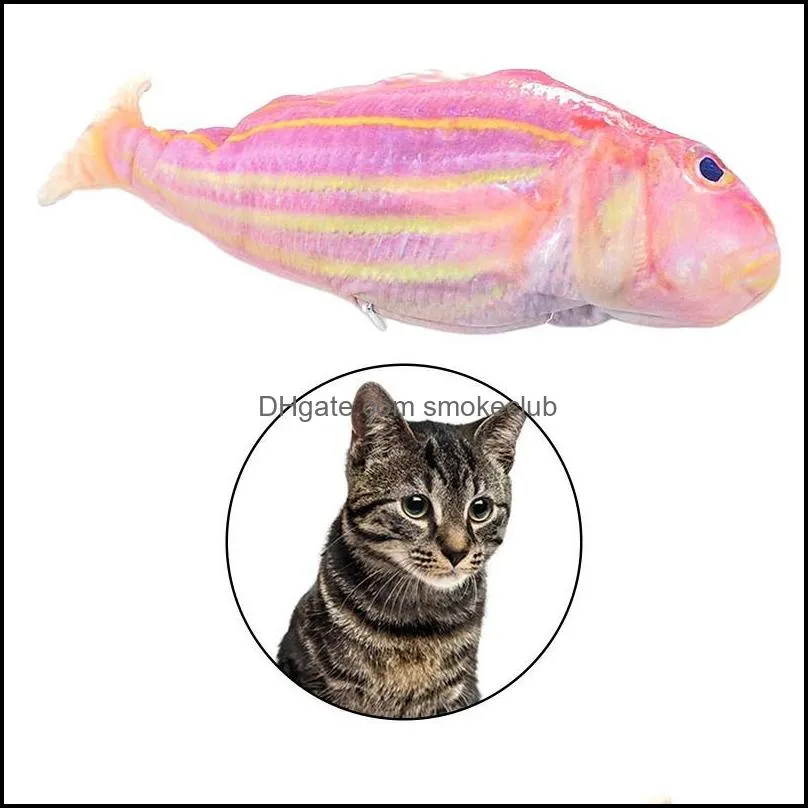 Cat Toys Floppy Fish Toy, 12