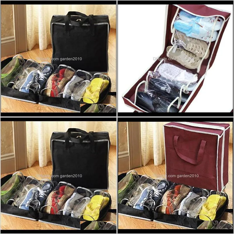 portable shoes travel storage bag organizer tote luggage carry pouch holder household storage/home textile/tools