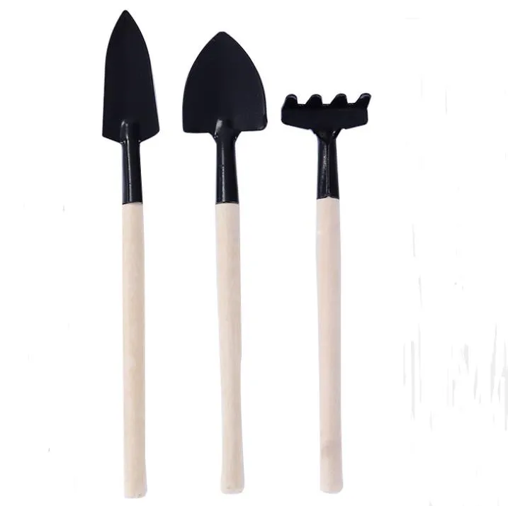 3 pièces costume petite herse bêche pelle Portable Mini outils de jardin pour planter des outils à main pour enfants SN4313