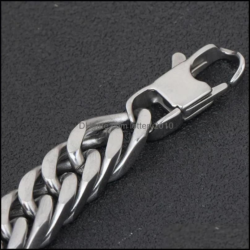 Bracelet Titanium Steel Square Buckle Wholesale Link, Chain