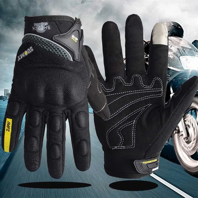 Suomy Motorcycle Gloves rbike Touch Screen Breathable Guantes Racing Summer Spring Men Women Luva DH 211009