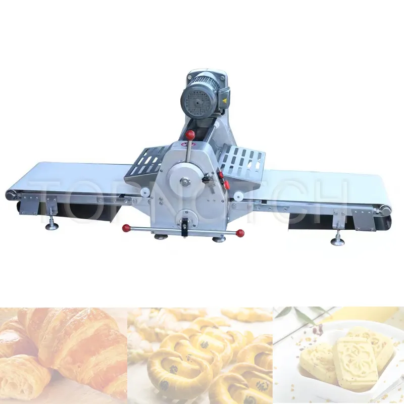 Electric Dough Roller Sheeter Machine 220V Commercial Bench Press ...