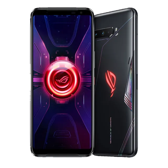 Original Asus Rog 3 5G Mobiltelefon Gaming 12GB RAM 128GB 256GB 512GB ROM SNAPDAGON 865 PLUS Android 6.59 tum Amoled Full Screen 64mp 6000mAh Face ID Smart Cell Phone