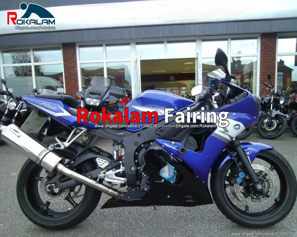 YAMAHA YZF R6 YZF-R6 2003 2004 FAIRINGS YZF600 R6 03 04 COWLING KIT (사출 성형)