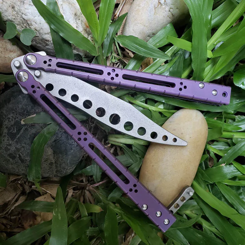 Balisong Theone Jilt Knife Hom Basilisk Snake Monster Butterfly Trainer Training Swing Bench D2 Made Bushing System Bm40 Bm41 Bm42 Bm43 Bm46 Coltelli 290