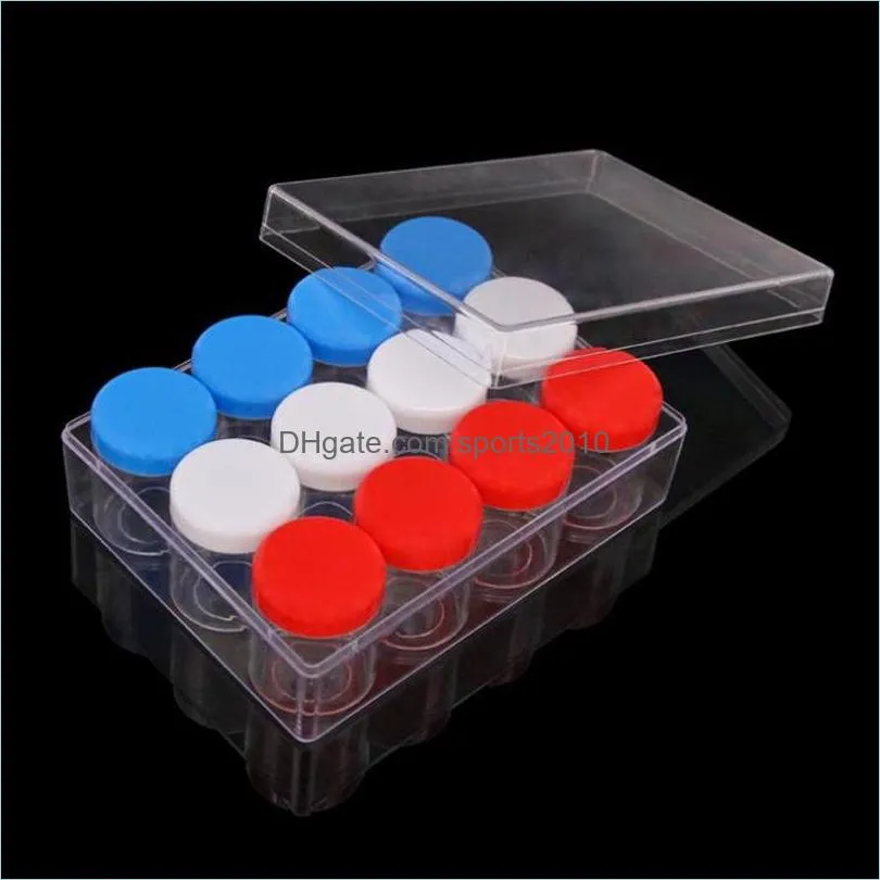 20g Capacity Plastic Storage Box Nail Art Cosmetic Bead Gems jewelry Case Bottle Pot make up jar fast shipping F20173292