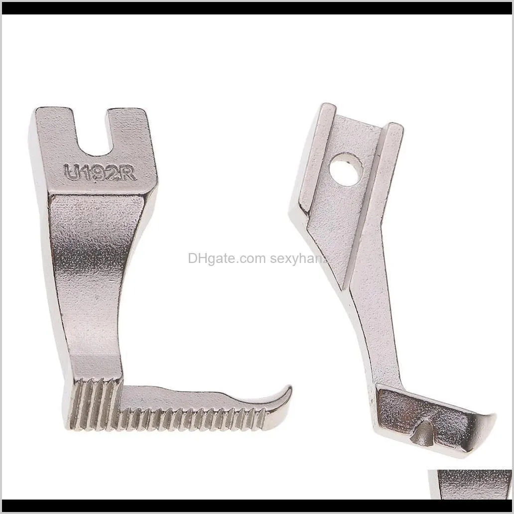 right toe zipper foot set for consew, brother, juki, industrial sewing machine