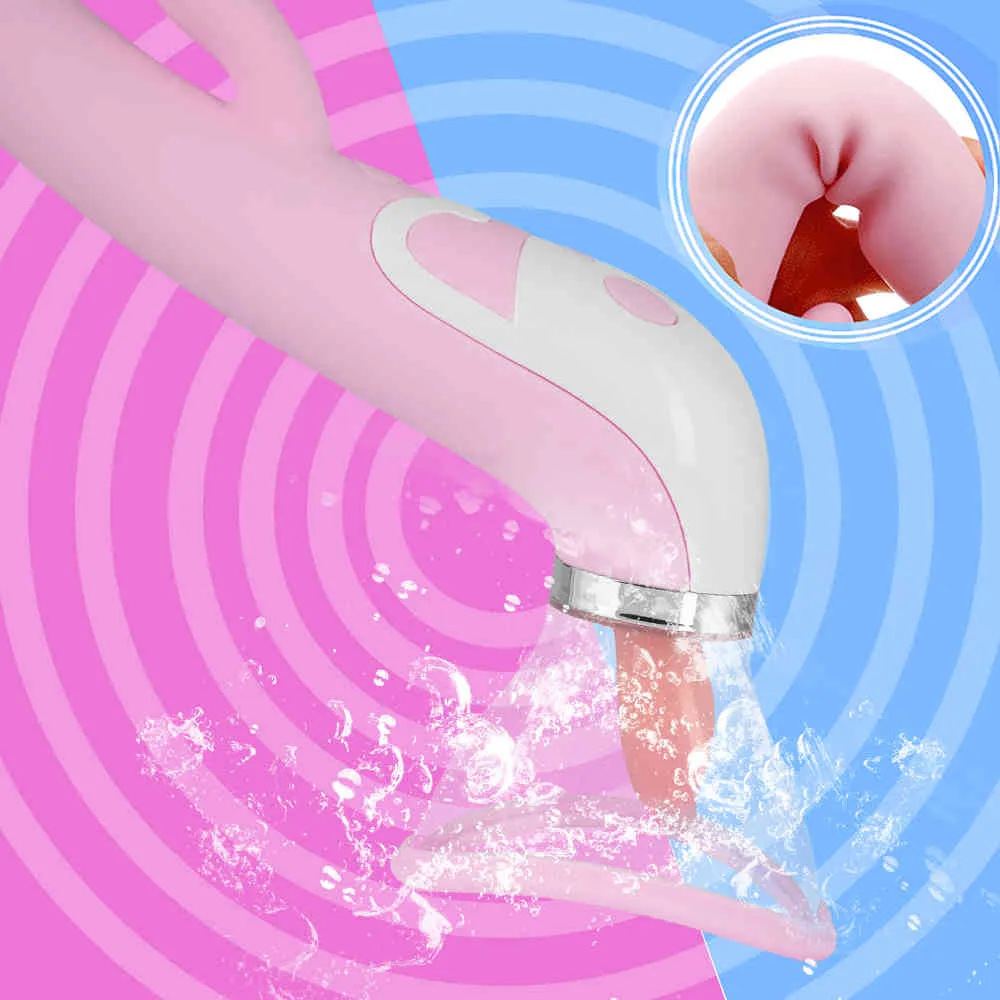 Pussy Dildo Vibrators toys for adults Vagina Nipple Sucker Licking Clit Stimulation Heating Vibrators for Women Intimate Goods (4)