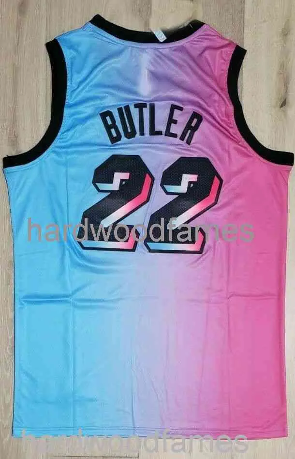 jimmy butler pink and blue jersey