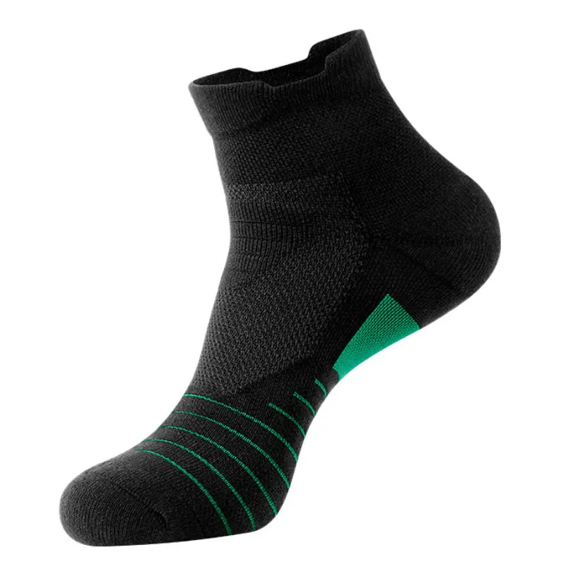 Spor Elite Basketbol Çorap Ayak Örgü Nefes Ter Fisking Towel Alt Tampon Sönümleme Gelgit Marka Çorap Erkek Çorapları Boyutu: = 39-45