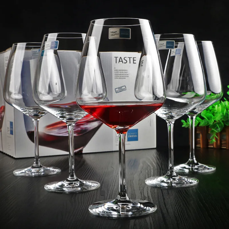 Narzędzia barowe Schott Zwiesel Crystal Glass Forte Kolekcja STEMWARE Burgundy Bordeaux Glet czerwony lub biały wina