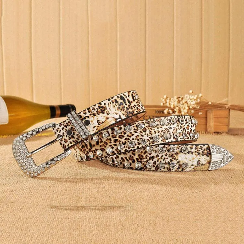 leopard print corset belt