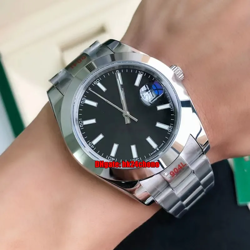83 styles montres de haute qualité GDF 904L 126300 41mm Miyota 8215 montre automatique pour hommes saphir miroir cadran noir bracelet en acier inoxydable montres-bracelets pour hommes