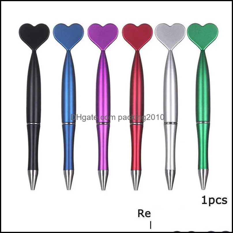 1Pcs Creative Ballpoint Pens Lovely Mermaid Tail Pen Pens Cute Supplies Office School Stationery Writing Heart Novelty Ball R5N3