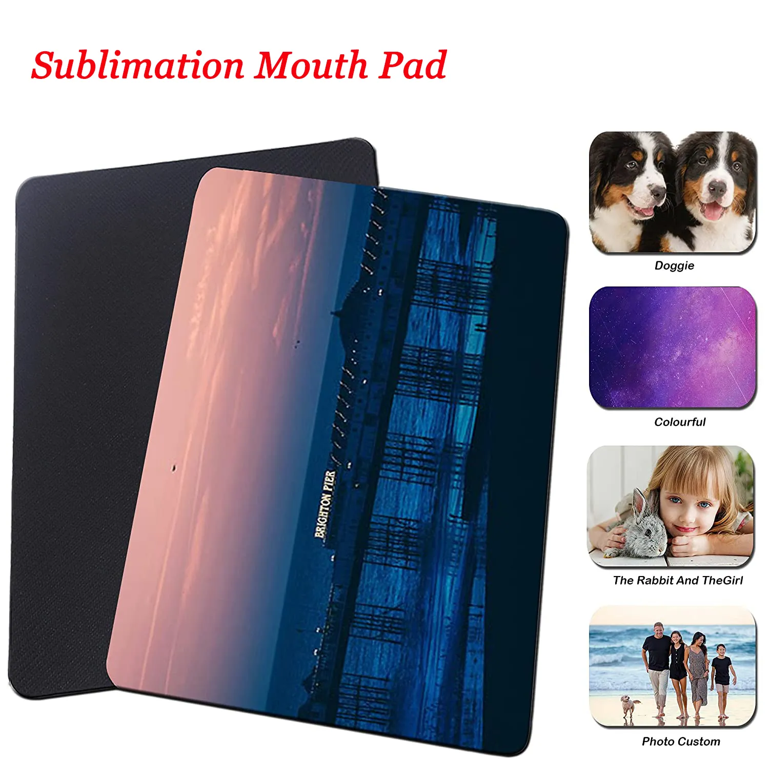 DIY Sublimation Mouse Pad Pink Decor Single Sided Rectangular Rubber Desk  Pad For Heat Transfer And Coating From Kevin2970, $1.02