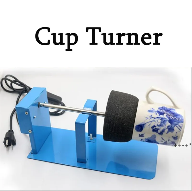 Craft Michine Rotation Tumbler Turner DIY Cup Rotating Machine Aluminum Alloy Rotator Crafts ...