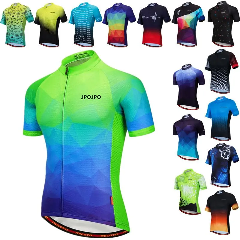 Racing Jackets Weimostar heren fietsjersey shirt Pro Team Bicycle Clothing Mountain Bike Tops Cycle Wear