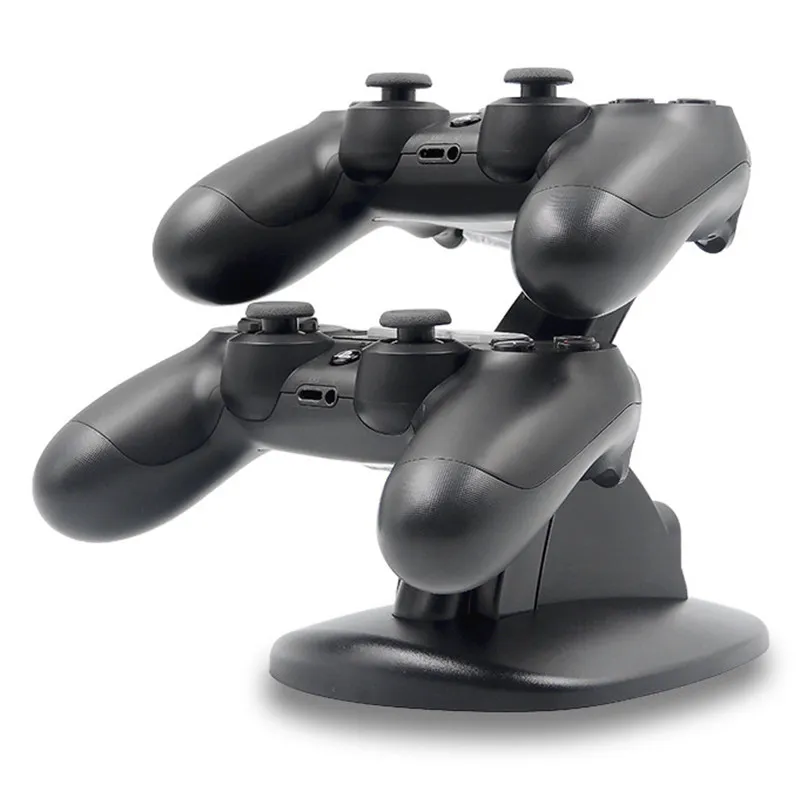 PS4 Dual Charger Dock Mount With Thrustmaster Display And USB Charging Stand For Wireless Gaming Controllers Includes Retail Box From Phonecase888 2.69 DHgate.Com