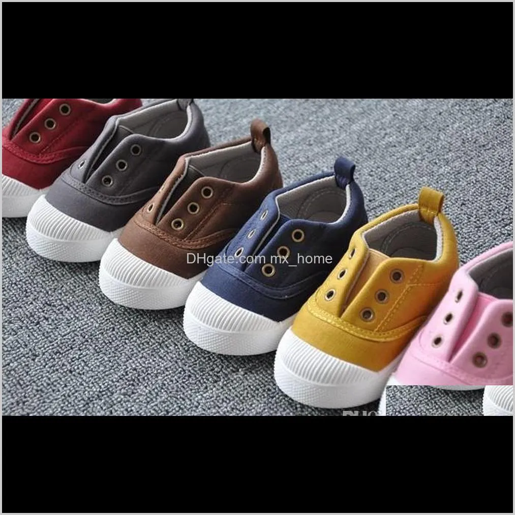 autumn korean style thicken canvas colorful toddler baby shoes first walker shoes for 1-4t vintage children casual shoes b3704