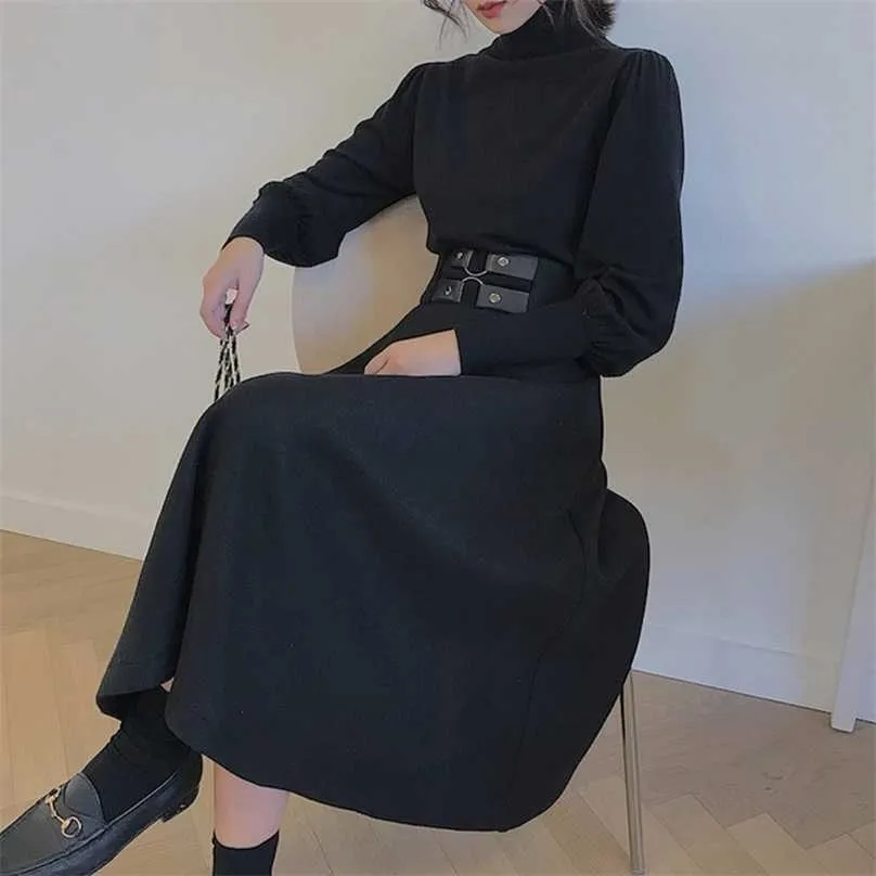 Women 2 Piece Set Knitted Tops And Skirt Japanese Style Student Casual Two Outfits Fall Winter Clothing 211106