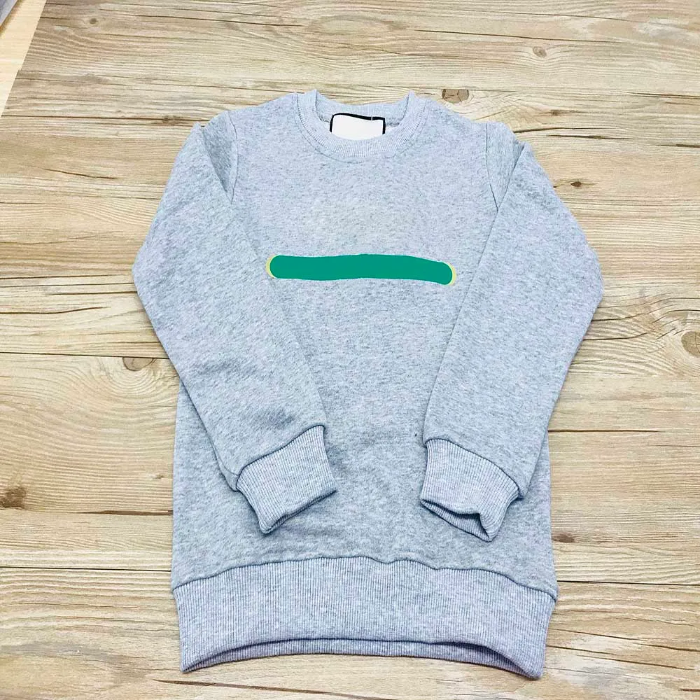 Barn Sweatshirts Pojkar Flickor Mode Luvtröjor Bokstavstryckt Långärmad tröja Toppar Barn Casual Lös Sweatshirt Babykläder