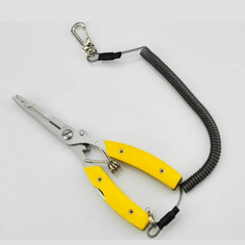 Luya Stainless Steel Fishing Pliers With Curved Mouth And Hooks Multi  Functional Gear Accessories From Emmagame1, $3.34