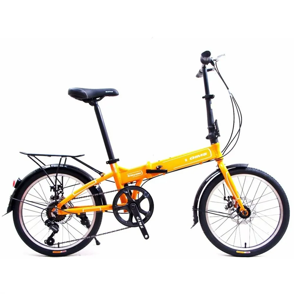 14/16/20 tum Folding Bike Cykel Urban Portable Mäns och Kvinnors Cyklar Dubbelskiva Broms Multi Speed ​​Bikes