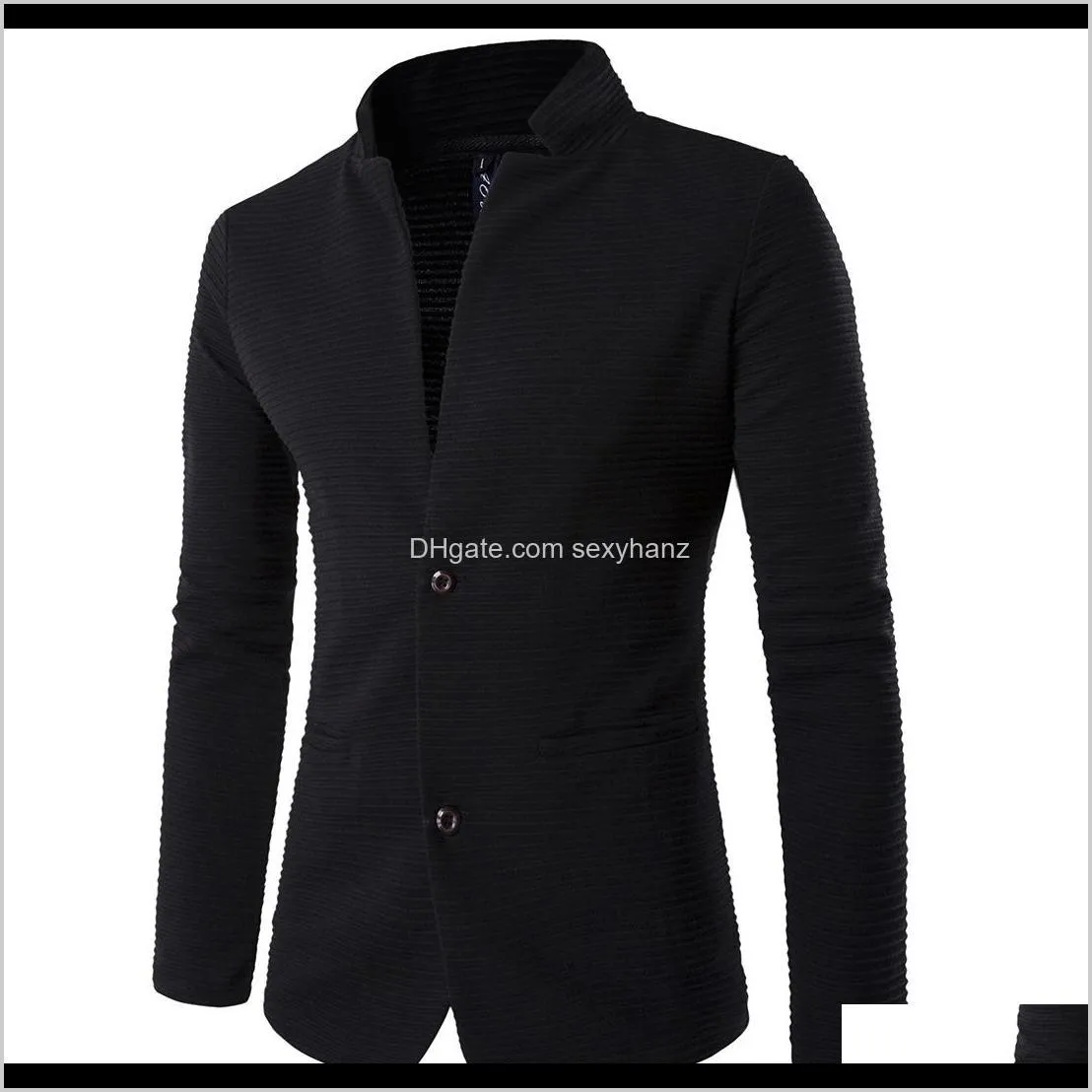 male clothes black coat men spring winter jacket for singer dancer performance prom dress show party nightclub outdoors plus size