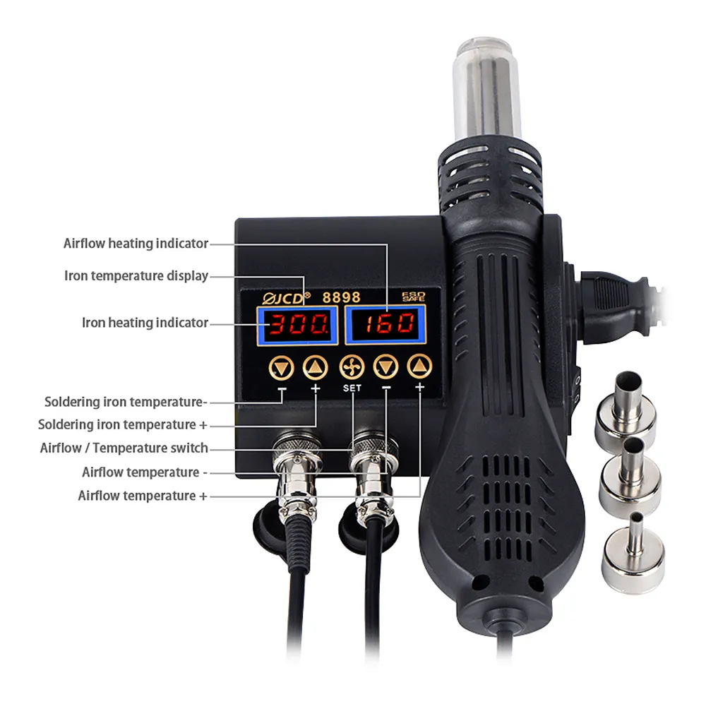 Jcd 8898 sales 2 in 1