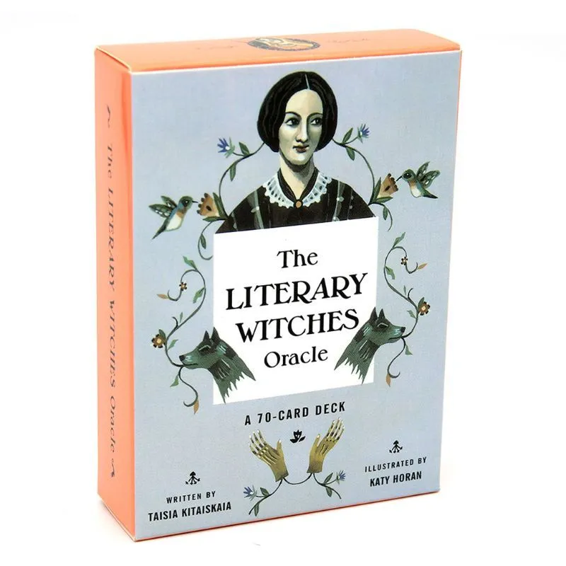 The Literackie Witches Oracle 70 Cards Tarots Deck English Family Party Board gry 87HF